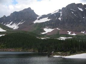 Glacier National Park's Cobalt Lake: Moose, Waterfalls & Stunning Views